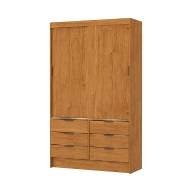 Imagem de Guarda Roupa Sevilha 2 Portas De Correr Sem Espelho Carioca Moveis Cinamomo