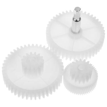 Imagem de Ciieeo 3 peças de reposição de engrenagem de moedor para moedor de carne, peças versáteis de enchimento de salsicha para máquinas elétricas de moagem de carne, fácil de limpar, resistente ao desgaste
