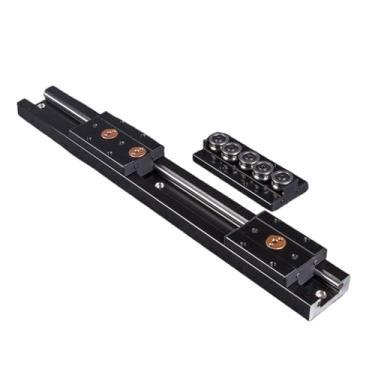 Imagem de Guia linear de eixo duplo embutido preto 70 mm SGR25 trilho deslizante bloco SGB25 eixo óptico fotografia pista máquinas de marcenaria (SGB25-5UU bloco)