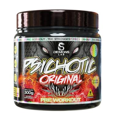 Imagem de Pre Treino Psichotic Original Frutas Vermelhas 300g - Demons Lab-Unissex
