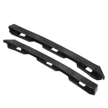 Imagem de INFINAUTO Suporte de para-choque, lado esquerdo e direito, suporte de retentor de para-choque dianteiro N° 865533X000/865543X000 para Hyundai Elantra 2011-2016 plástico ABS preto, 1 par