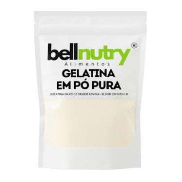 Imagem de Gelatina Sem Sabor Pura E Incolor 500g - Bellnutry Alimentos