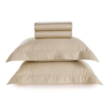 Imagem de Jogo De Cama Karsten Domos 270 Fios Cetim Queen