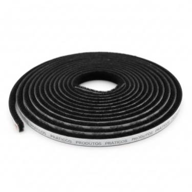 Imagem de Veda Frestas Escovinha para Portas e Janelas, 5 Metros, Proteção Contra Poeira, Insetos e Ruídos, 5x7mm
