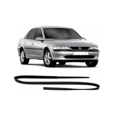 Imagem de Canaleta de vidro dianteira direita para Vectra 2 Portas 1997 1998 1999 2000 2001 2002 2003 2004 2005 borracha vedação janela