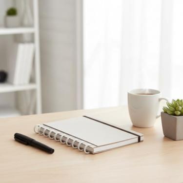 Imagem de Caderno B5 Planner, Capa Dura, Azul, Formato B5, Material Premium, Ideal para Trabalho, Estudo e Organização Diária