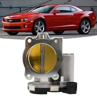 Imagem de Corpo do acelerador eletrônico compatível com Allure LaCrosse CTS SRX Camaro Equinox GMC Terrain Substituição para S20018 977-314 TB1044 12616994 12604075 12609009 F00H600073