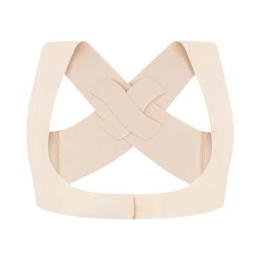 Imagem de Corretor De Postura Ajustável E Leve Para Mulheres, Suporte Para Costa