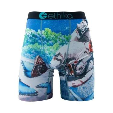 Imagem de Boxers Respiráveis plus Size Para Homens ETHIKA Sunga Sexy S-3XL Roupa