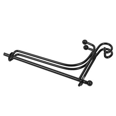 Imagem de Acouto Placa Expositor 1 Pçs "ferro Cavalete Expositor Tigela Placa Moldura da Foto Livro Artwor Preto Decorativo Titular (4 polegadas (ID de 102 mm, espessura de 3,8 mm))