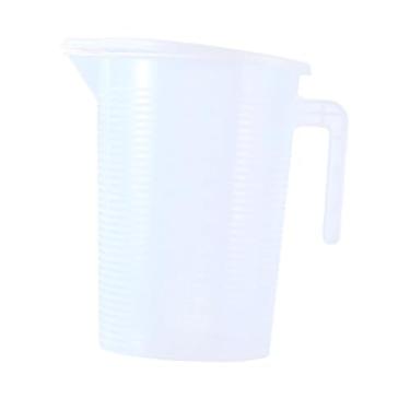 Imagem de Bothyi Copo medidor para líquidos, jarra versátil com bico de fácil manuseio, utensílio de cozinha com design ergonômico, recipiente para misturar óleo e, 5000ml