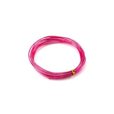 Imagem de YDJIANCAI Fio de alumínio para artesanato de 0,6 mm, rolo de fio de joias multicolorido de 10 m (32,8 pés) para embrulho de arame, contas, escultura pequena, modelagem e designs de arte floral (cor