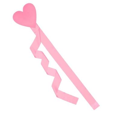 Imagem de oshhni Fita decorativa multifuncional para porta de armário em formato de coração, ideal para fotos no Dia dos Namorados, noivados e embalagens de presentes, Rosa