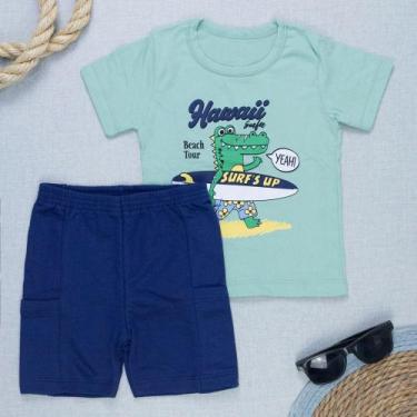 Imagem de Conjunto Camiseta Estampada e Bermuda Infantil Menino - Era Uma Vez, V