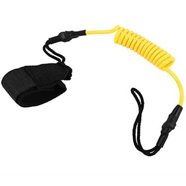 Imagem de HUIOP Alta Resistência Com Almofadas de Esponja Trela de Surf para Seu Remo Segurança Stand Up Paddle Surf Caiaque Acessório (Amarela)