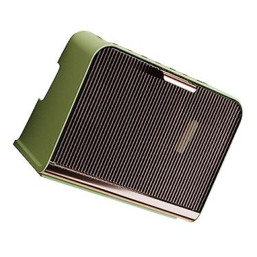 Imagem de aqxreight Caixa de Armazenamento de Roteador WiFi Montada na Parede - Cabo Espaçoso para Com Tampa Segura PP PET Design Decoração Moderna para Sala de Estar, Quarto, Estudo (Ciano Tamanho Grande