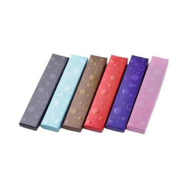 Imagem de 12 Caixas Retangulares De Papelão Para Joias De 8,26 Polegadas Com Esp