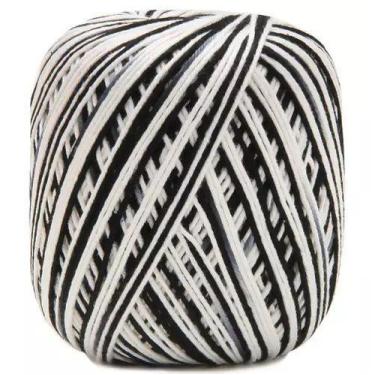 Imagem de Fio duna cor 9016 zebra preto e branco 170 metros - círculo - no-brand