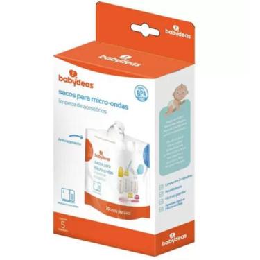 Imagem de Sacos Esterilizadores Limpeza Acessórios Bebê BABYDEAS Micro-ondas