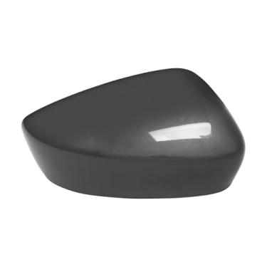 Imagem de Porta espelho retrovisor capa habitação acessórios do carro compatível com mazda 3 axela 2017-2018(Gray Right)