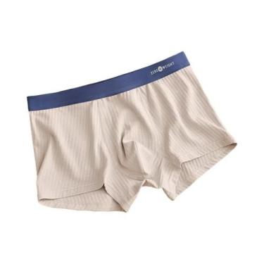 Imagem de Cuecas Boxer De Algodão plus Size Para Homens L-6XL, Lingerie Sexy Mas