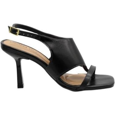 Imagem de Sandália de Dedo Beira Rio Salto Médio Napa Madri Show Feminina-Feminino