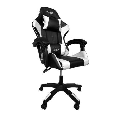 Imagem de Cadeira Gamer Brx Impact Branca Pct /1