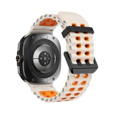 Imagem de Pulseira De Silicone Esportiva Samsung Galaxy Watch Ultra 2025/7, Aces