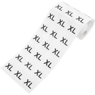 Imagem de Etiqueta Adesiva Tamanho Xl 1,3 Cm Rolo C/1000 Identificação