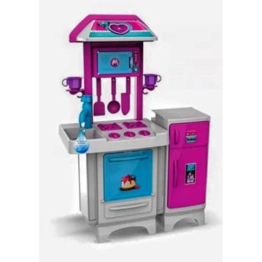 Imagem de Cozinha Completa Pink C/ Agua magic toys