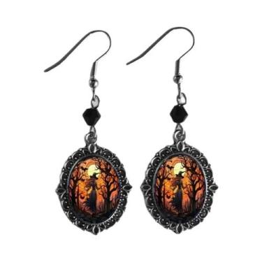 Imagem de Brincos Góticos De Gota De Sangue Vampiro Para Mulheres, Acessórios Pu