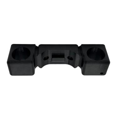 Imagem de Sevomie Suporte de armazenamento de parede compatível com aspirador sem fio Levoit LVAC-200, base organizadora de acessórios para economia de espaço para acessórios de vácuo (preto)