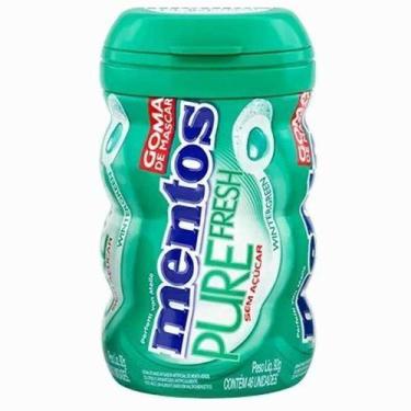 Imagem de Chiclete big mentos garrafa pure fresh 92g vários sabores , Winter Gre