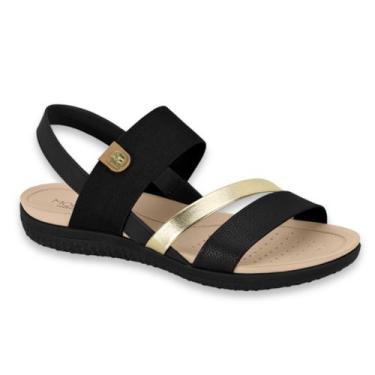 Imagem de Sandalia Feminina Modare Ortopédica Calce Fácil Elastico Fascite Espor