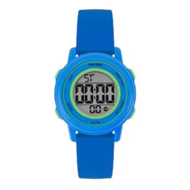 Imagem de Relógio Mormaii Infantil Azul Verde Masculino MO0702AC/8A-Masculino