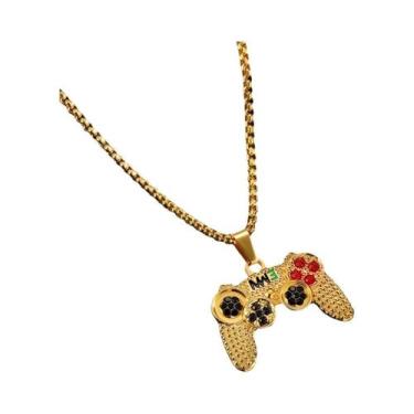 Imagem de Colar Unissex De Aço Inoxidável Com Pingente De Carta De Poker Ace of 