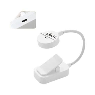 Imagem de Lâmpada De Livro LED Mini Portátil Com Clip, Proteção Para Os Olhos, 3