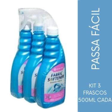Imagem de Facilitador para roupa passa fácil members mark pack 3 unidades 500ml 