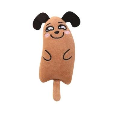 Imagem de Brinquedos De Pelúcia Em Forma De Gato E Cachorro Resistentes a Mordid