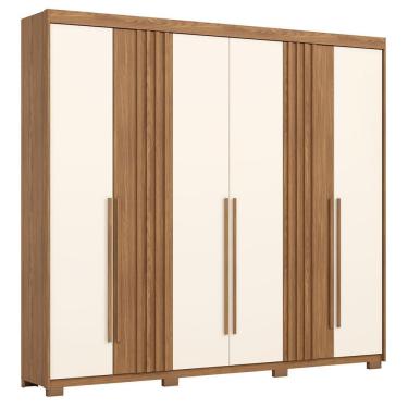 Imagem de Guarda Roupa Casal 6 Portas Norton - Móveis Henn