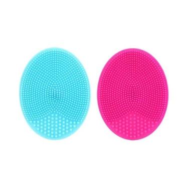 Imagem de Mini Escova De Limpeza Facial De Silicone, Exfoliador Suave Para Cuida