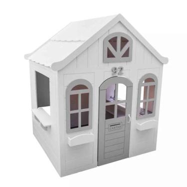 Imagem de Casinha De Madeira Infantil Encanto - Eita Casa Perfeita, Cinza