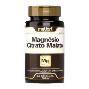 Imagem de Magnésio Citrato Malato 60 Cápsulas 500mg - Melfort - Flora Nativa