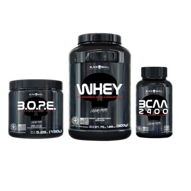Imagem de KIT WHEY + PRÉ-TREINO BOPE + BCAA