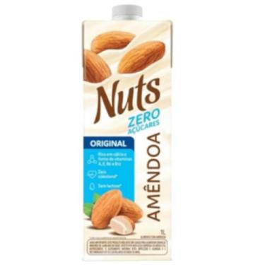Imagem de Bebida Vegetal de Amêndoa Original Zero Açúcar Nuts 1l