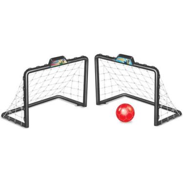Imagem de Mini Golzinho Plastico C/ 2 Traves, 2 Redes E Bola - Lider - Lider Bri