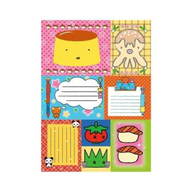 Imagem de Bloco De Notas Decorativo Kawaii Com 50 Folhas, Papel Decorativo Fofo 