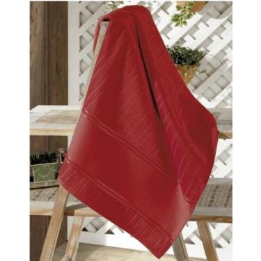 Imagem de Toalha Banho Velour Artesanalle - Dohler, 192 Vermelho
