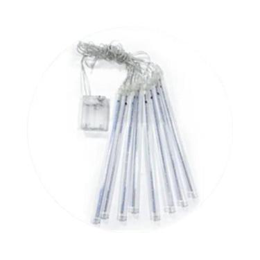 Imagem de Luzes De Cordão LED Em Forma De Chuva De Meteoros Com Bateria Para Nat