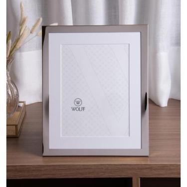 Imagem de Porta-Retrato Liso Wolff Prata 15cm x 20cm Aço